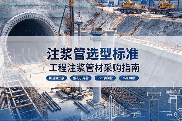 昌都注浆管选型标准