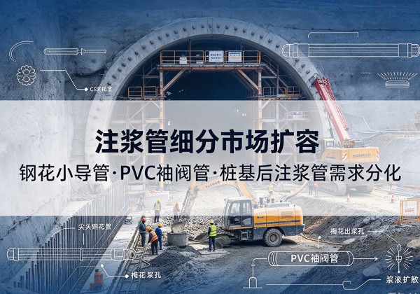 昌都注浆管细分市场扩容，隧道钢花小导管、PVC 袖阀管、桩基后注浆管需求分化