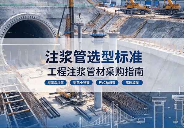 昌都注浆管选型标准
